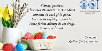 Va dorim un Paște fericit!