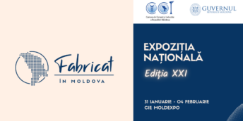 CCI a RM invită antreprenorii la cea de-a XXI-a ediție a Expoziției naționale „Fabricat în Moldova” 2024