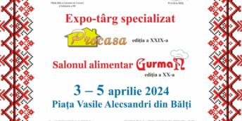 Expo – târgul specializat PROCASA, ediţia a XXIX-a și salonul alimentart Gurman, ediția a XX-a