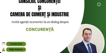 Consiliul Concurenței și Camera de Comerț și Industrie invită agenții economici din nordul țării la dialog